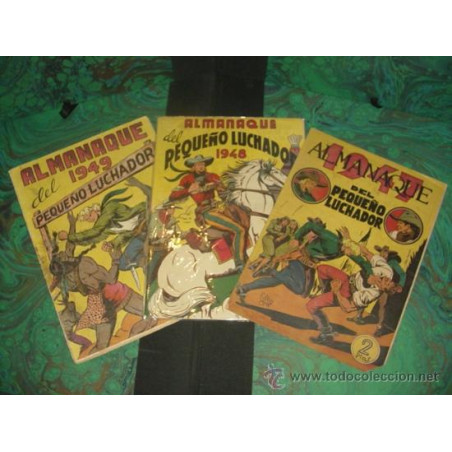 EL PEQUEÑO LUCHADOR (VALENCIANA). ¡¡ LOS 3 PRIMEROS ALMANAQUES !